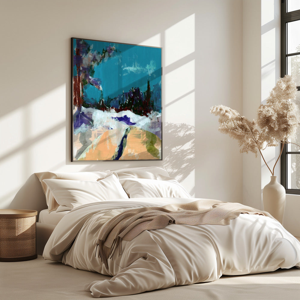 Winter Scene In the Forest 1 | Poster