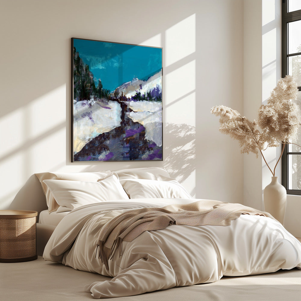 Winter Scene In the Forest 3 | Poster