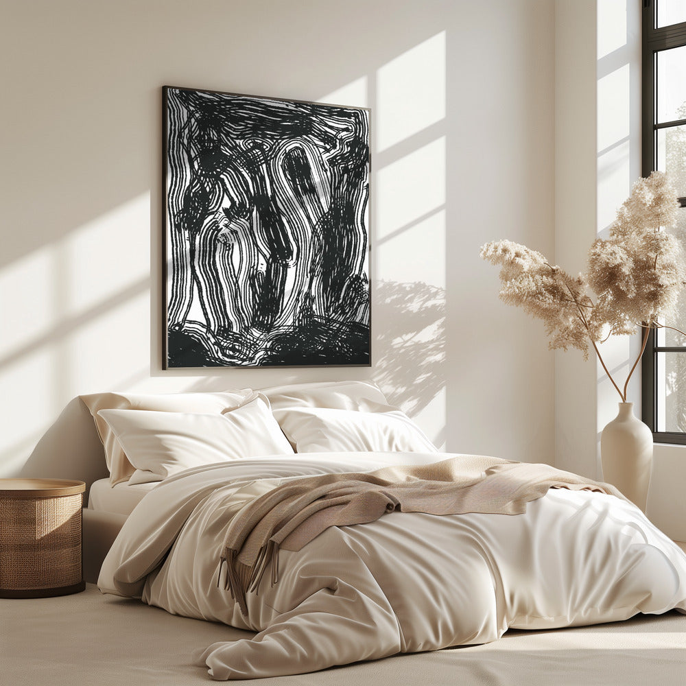 Flowing Lines Dance | Poster