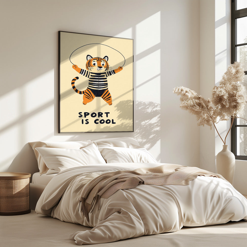 Jumping Tiger Fun | Poster