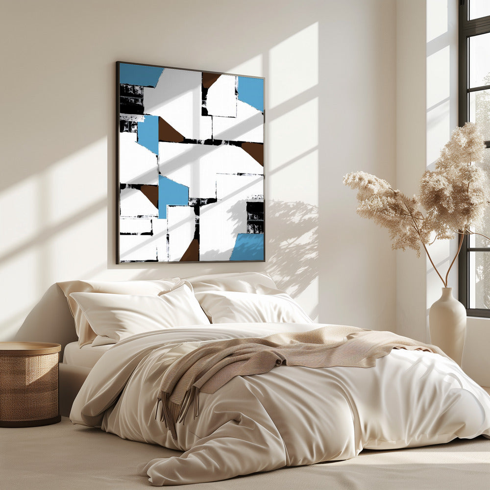 Abstract Neutral Geometry No1 | Poster