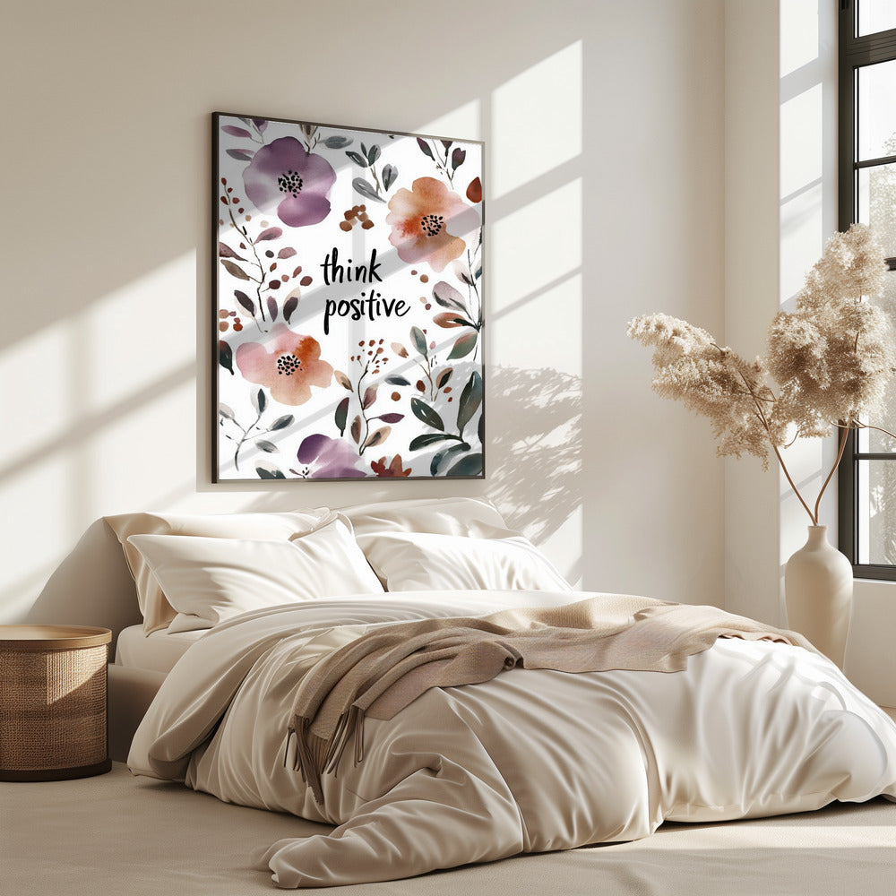 Floral Positivity Burst | Poster