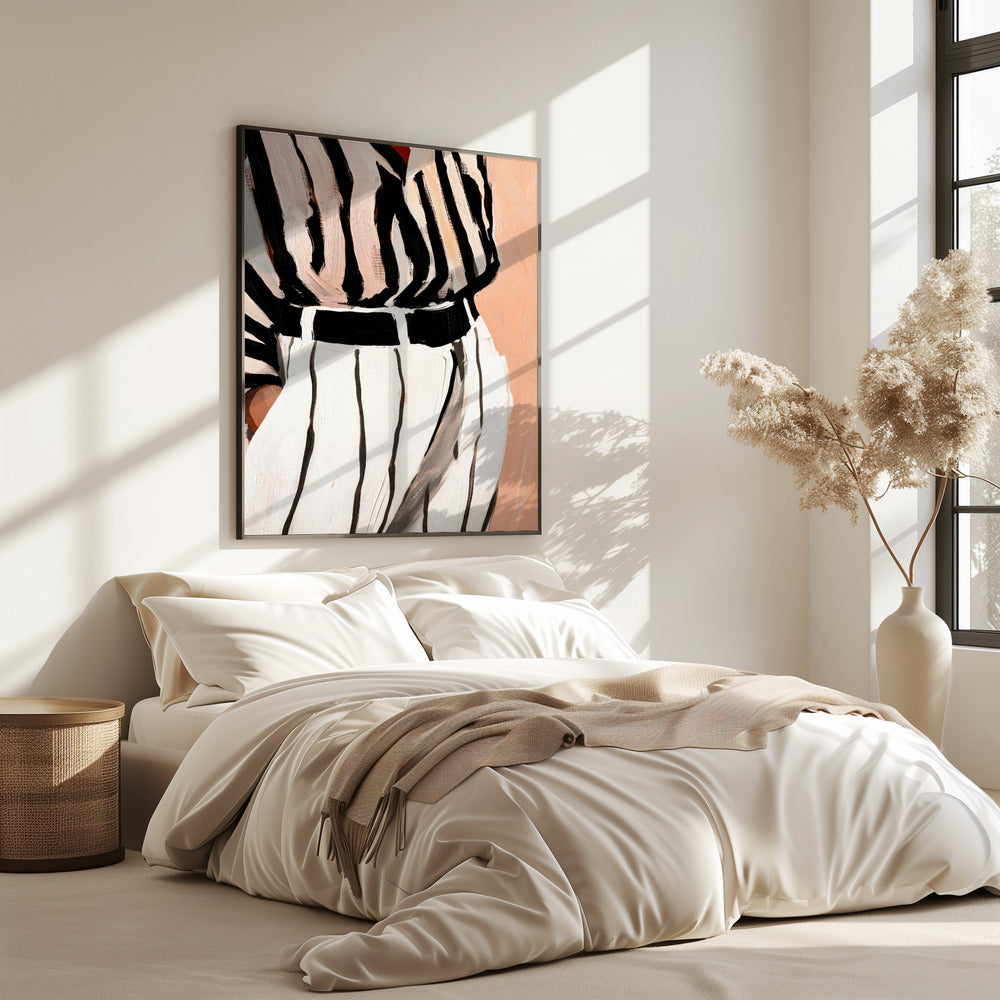 Stripe Elegance | Poster