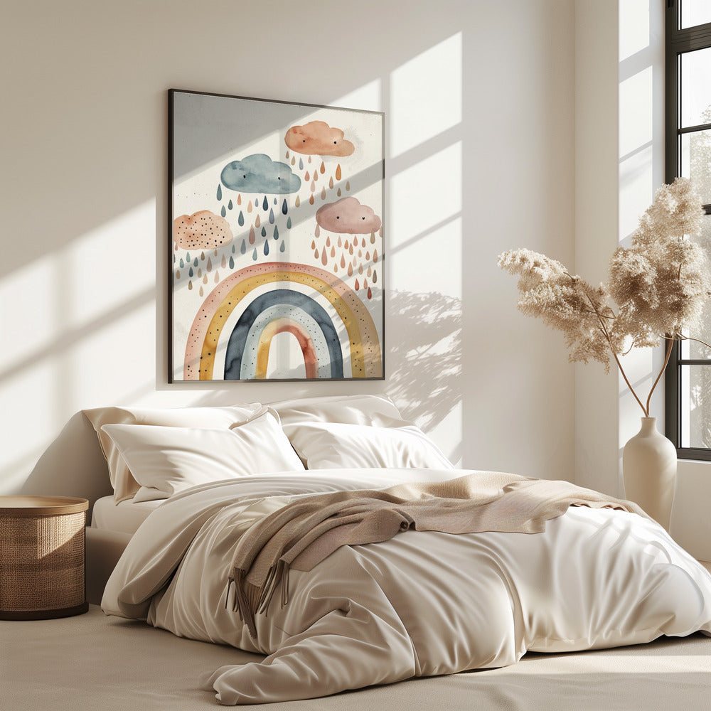 Playful Rainbows | Poster