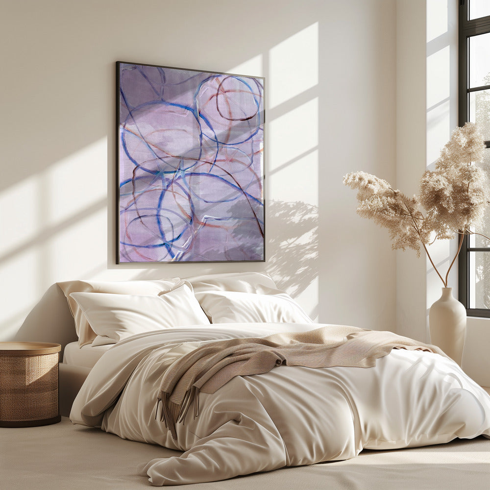 Muted Abstract Lines 4 | Poster