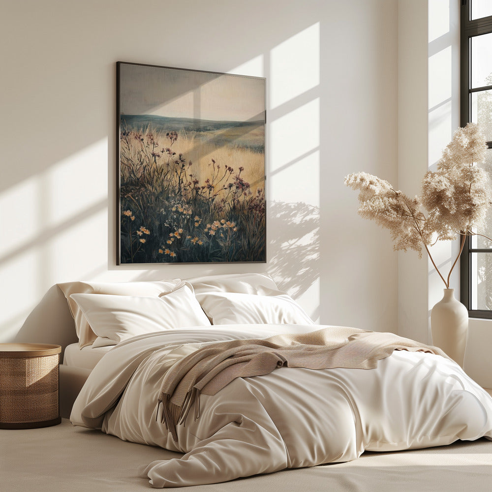 Landscape Wild Flower | Poster