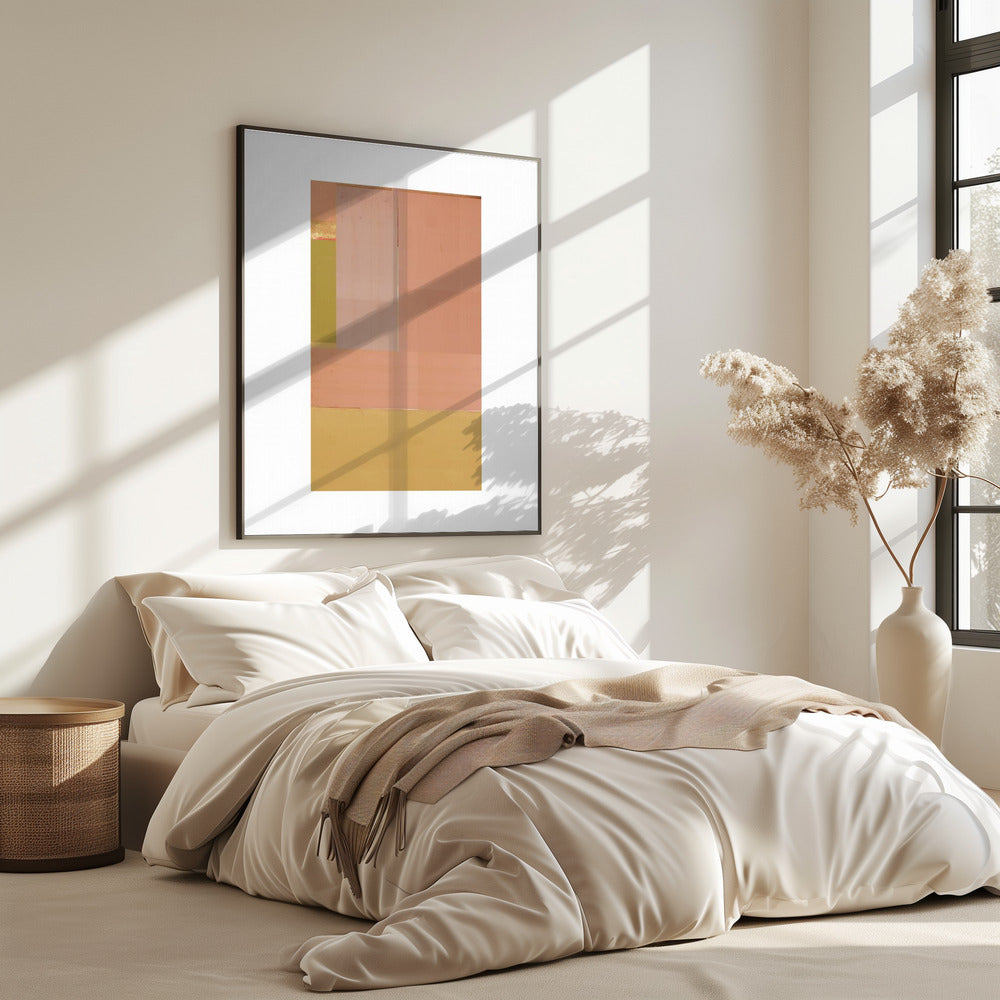 Abstract Textured Composition 4 | Poster