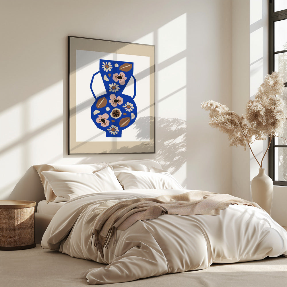 Floral Vase Harmony | Poster
