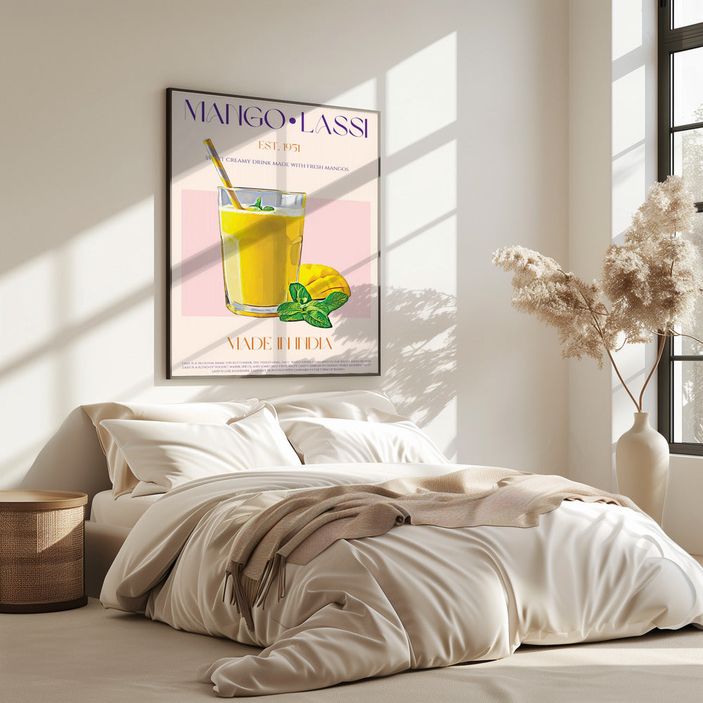 Mango Lassi Delight | Poster