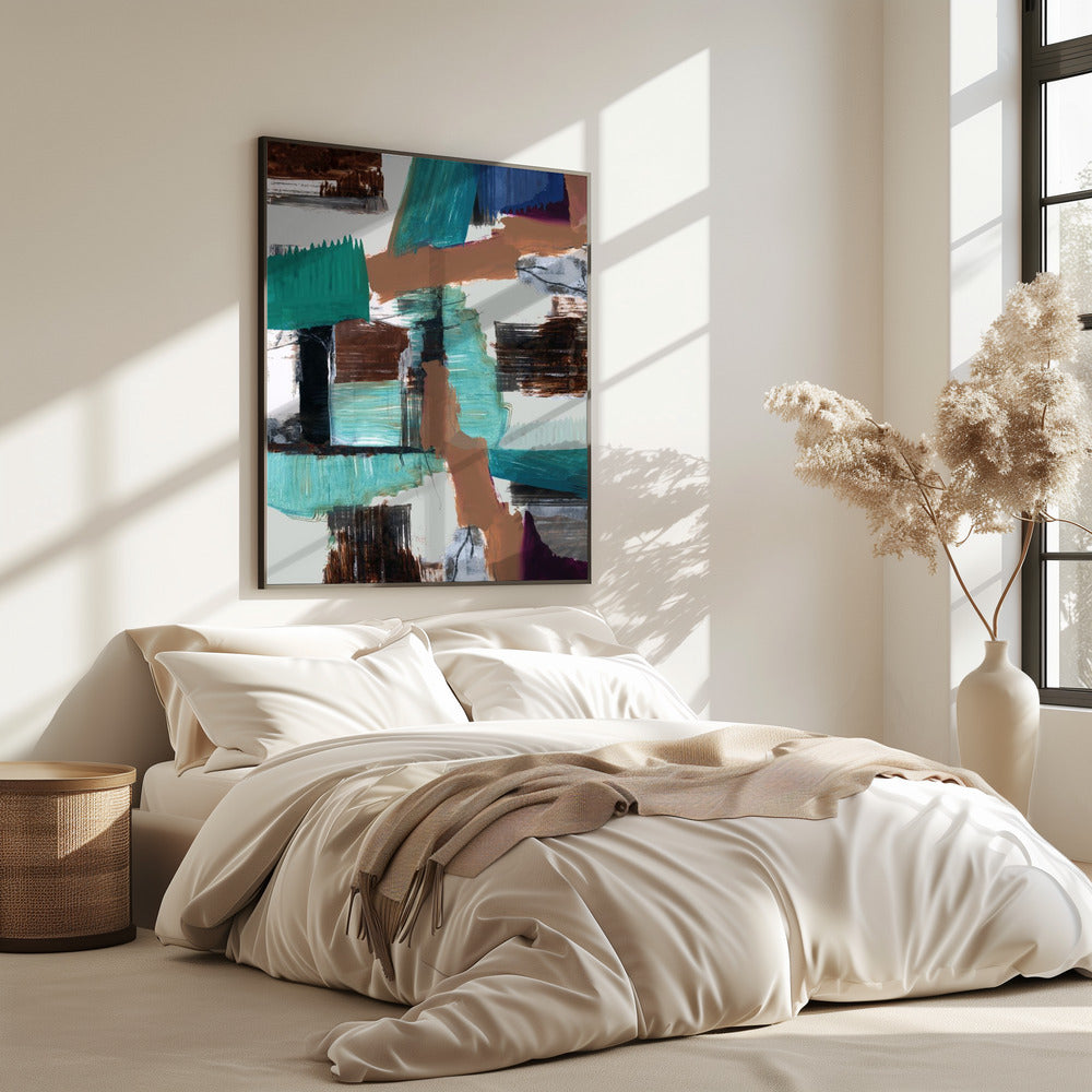 Blue Abstract | Poster