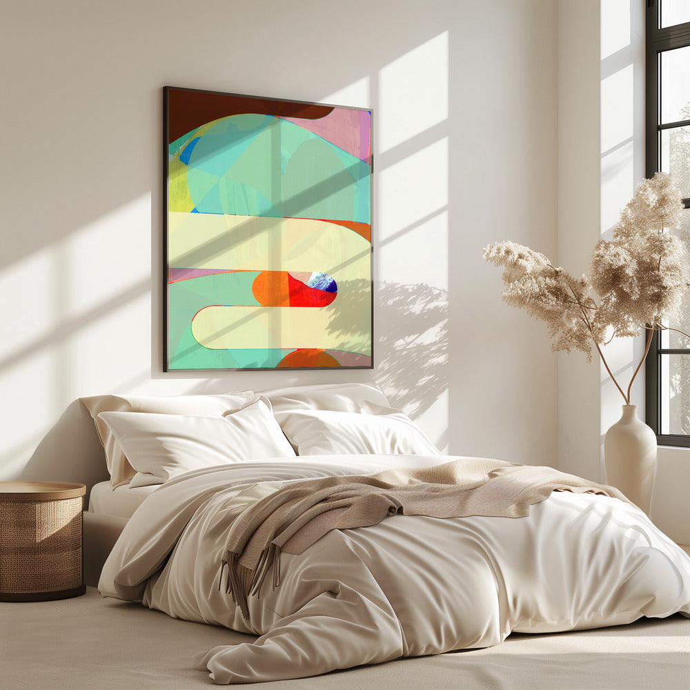 Colorful Geometric Shapes | Poster