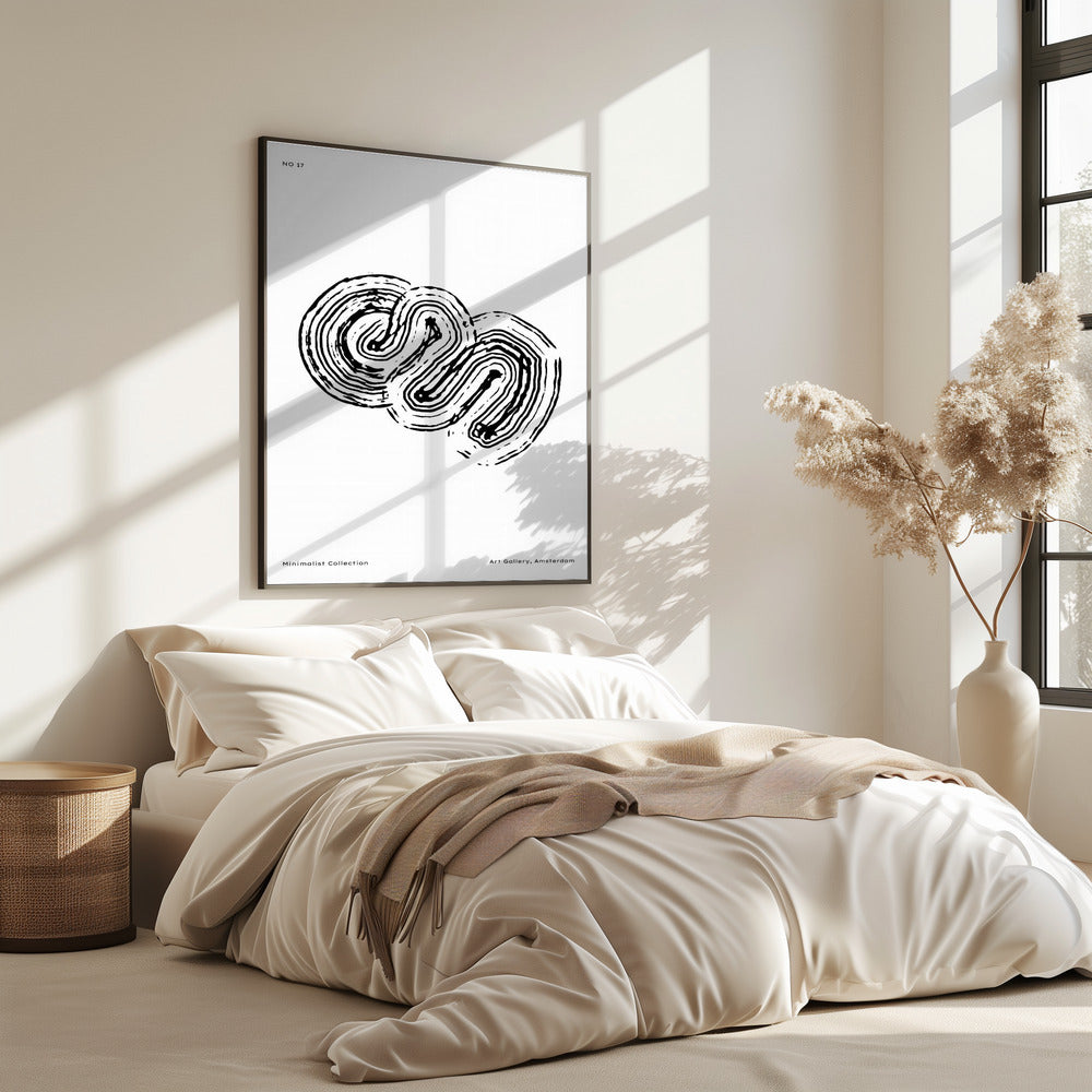 Monochrome Maze 17 | Poster
