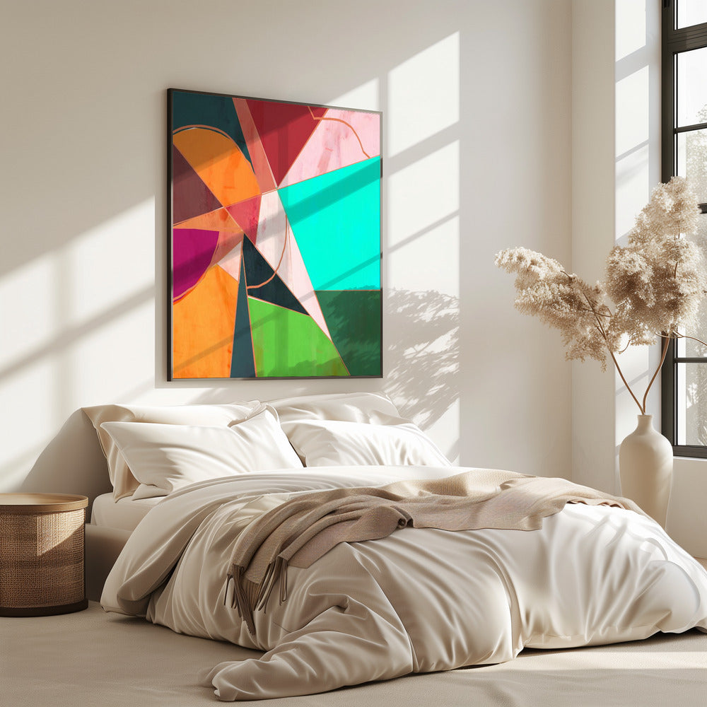 Colorful Geometry Abstract | Poster