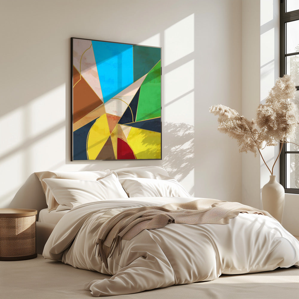 Colorful Geometric Shapes | Poster