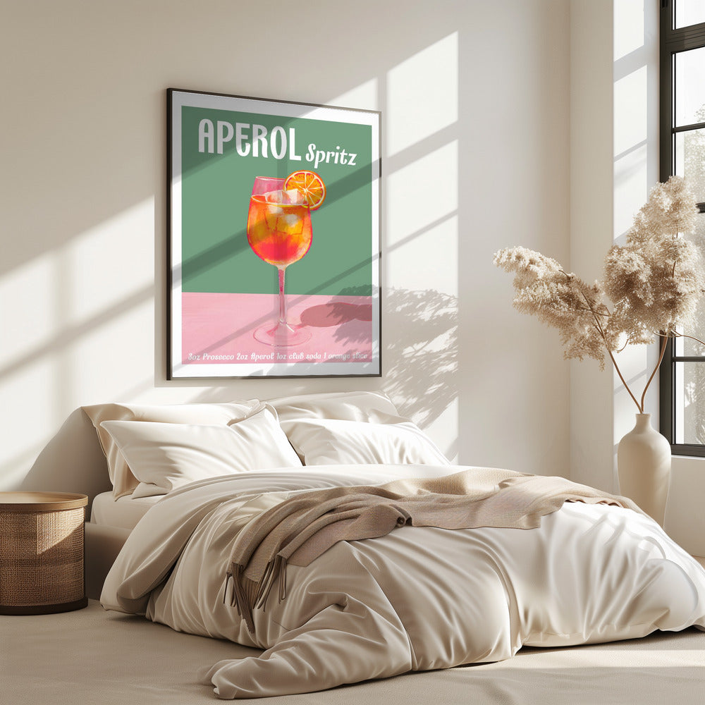 Aperol Spritz Cocktail | Poster
