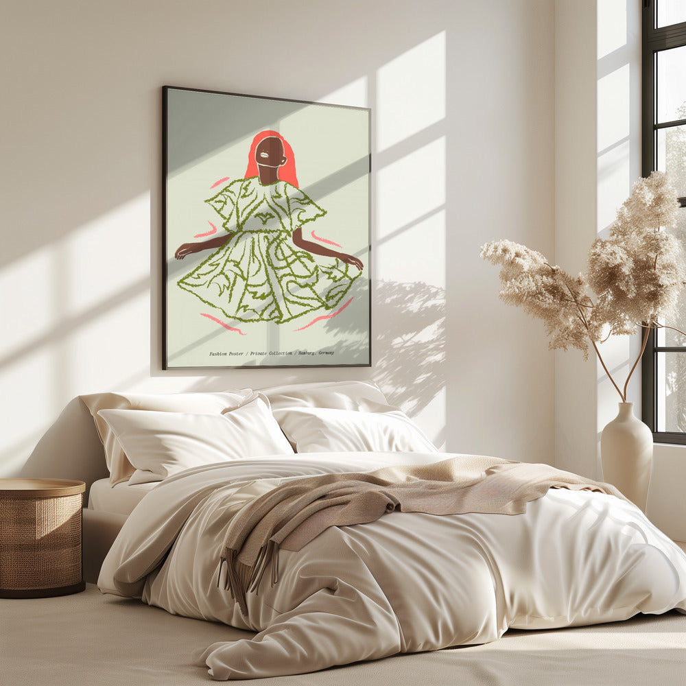 Elegance in Green | Poster