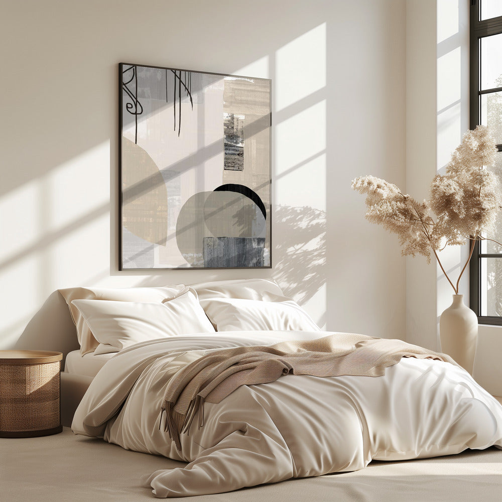 Monochrome Fluidity | Poster
