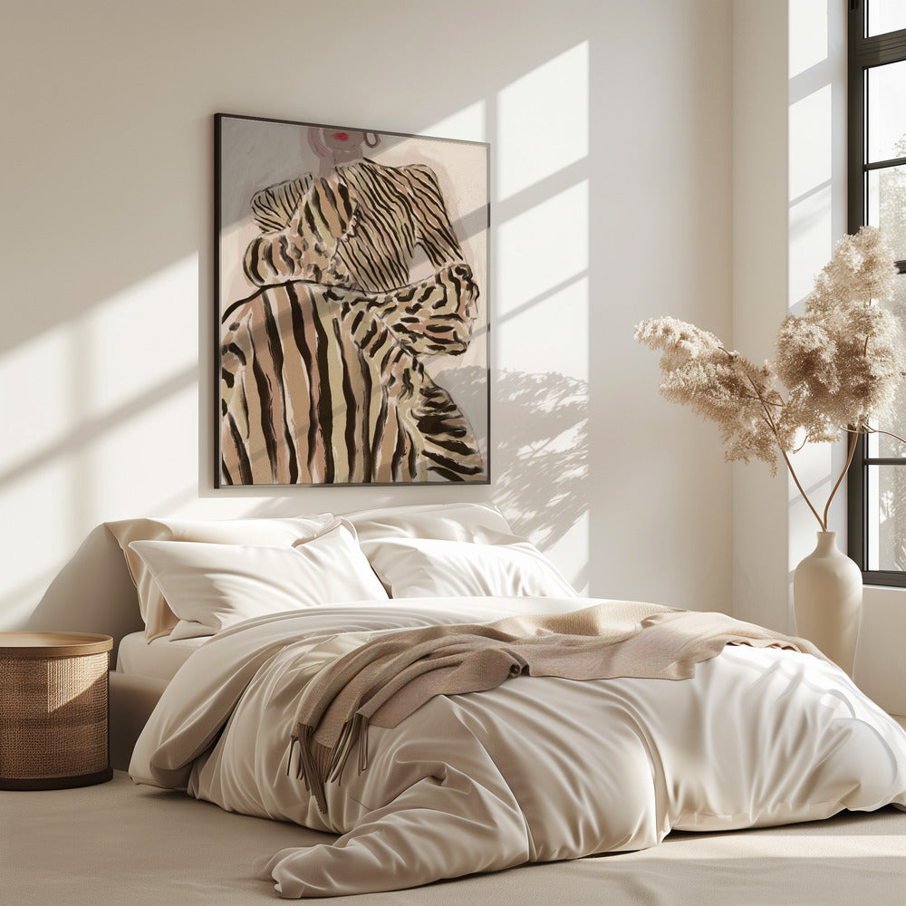 Zebra Elegance | Poster