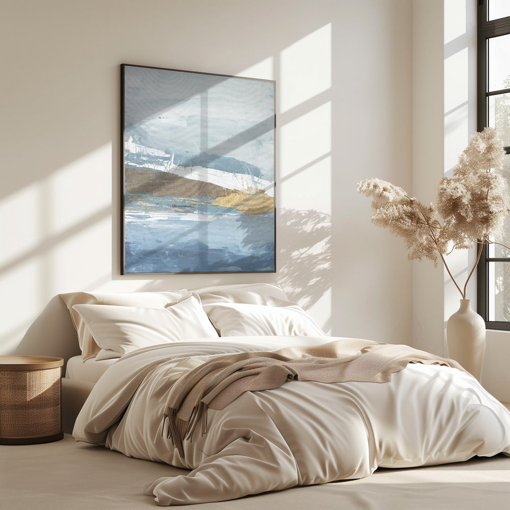 Golden Mist Horizon | Poster