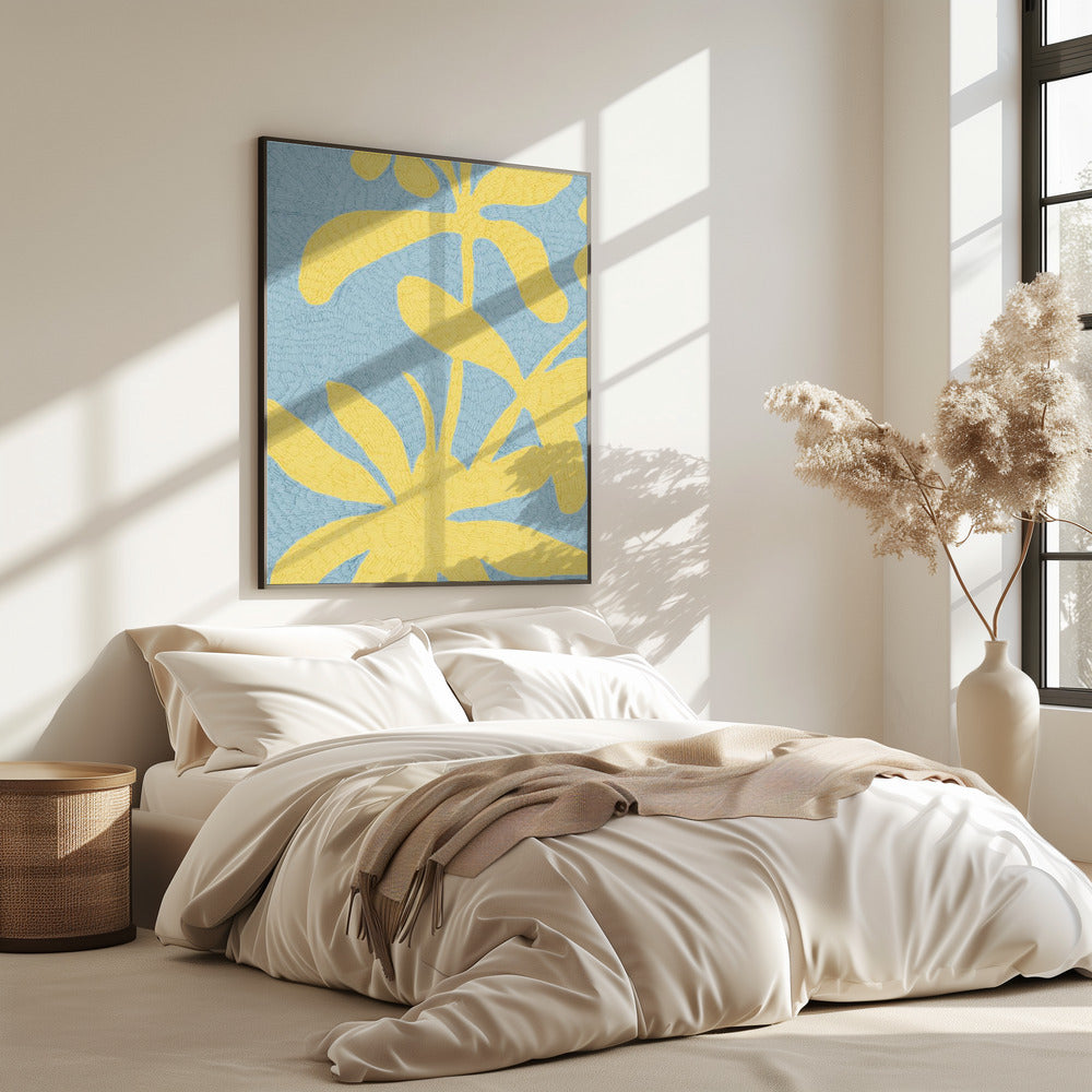 Golden Petals Bloom | Poster