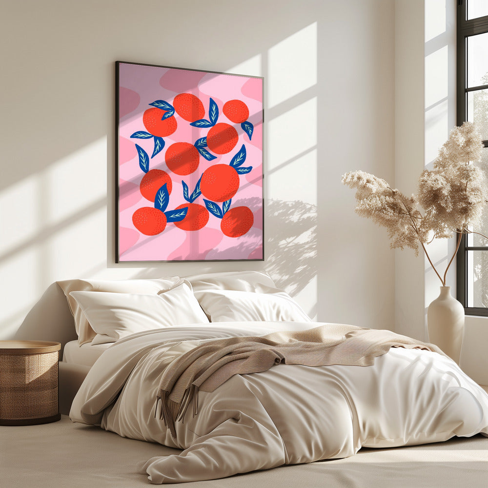 Vibrant Tangerines | Poster