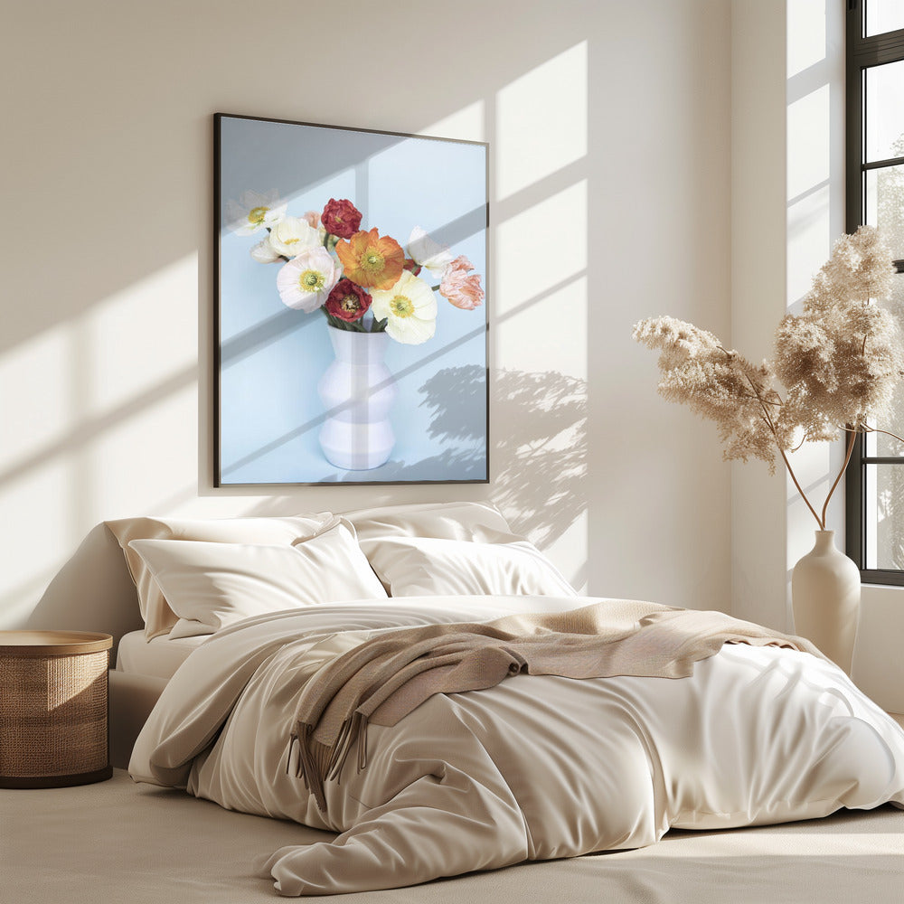 Poppies In a Vase | Poster