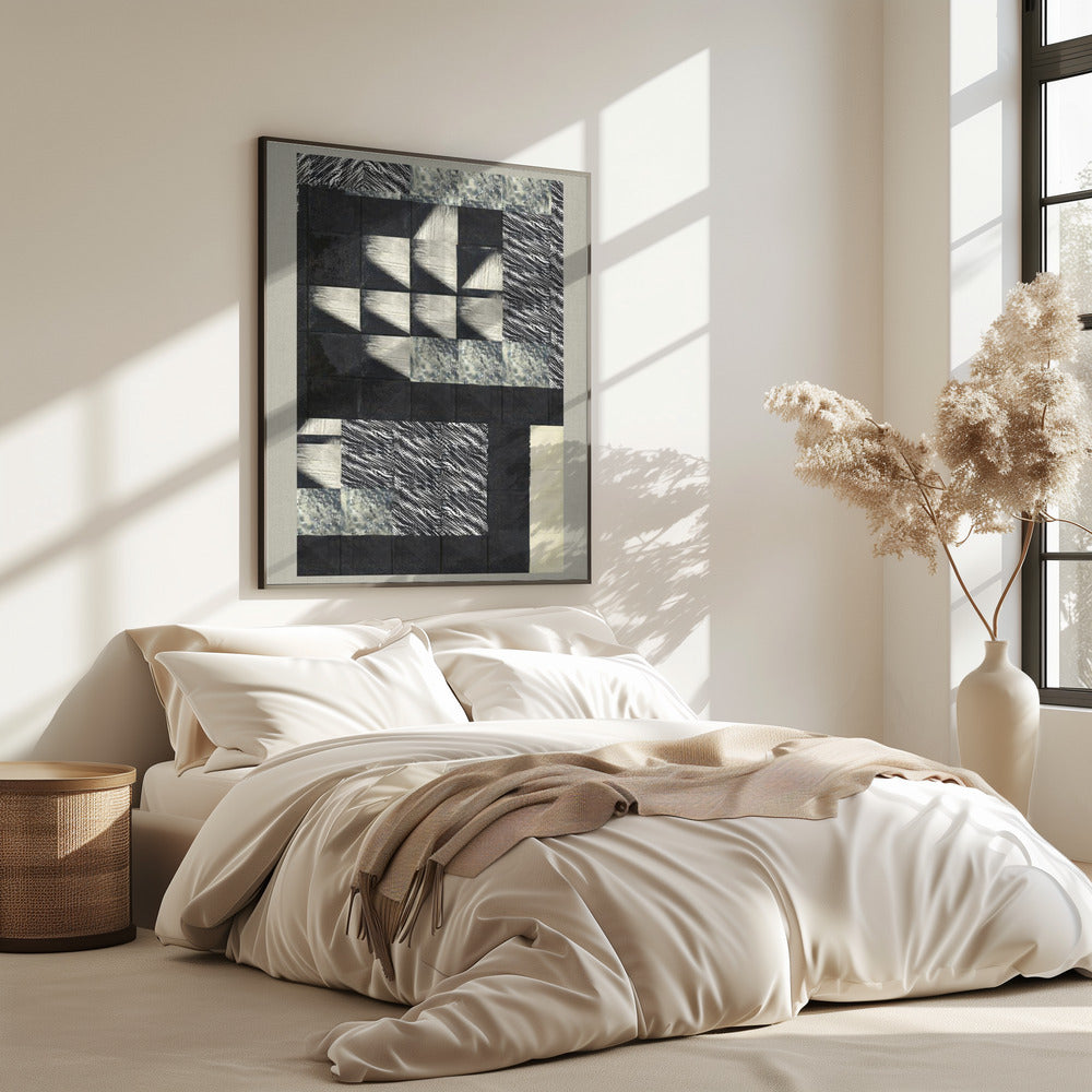 Geometric Patterns And Textured Tiles | Poster