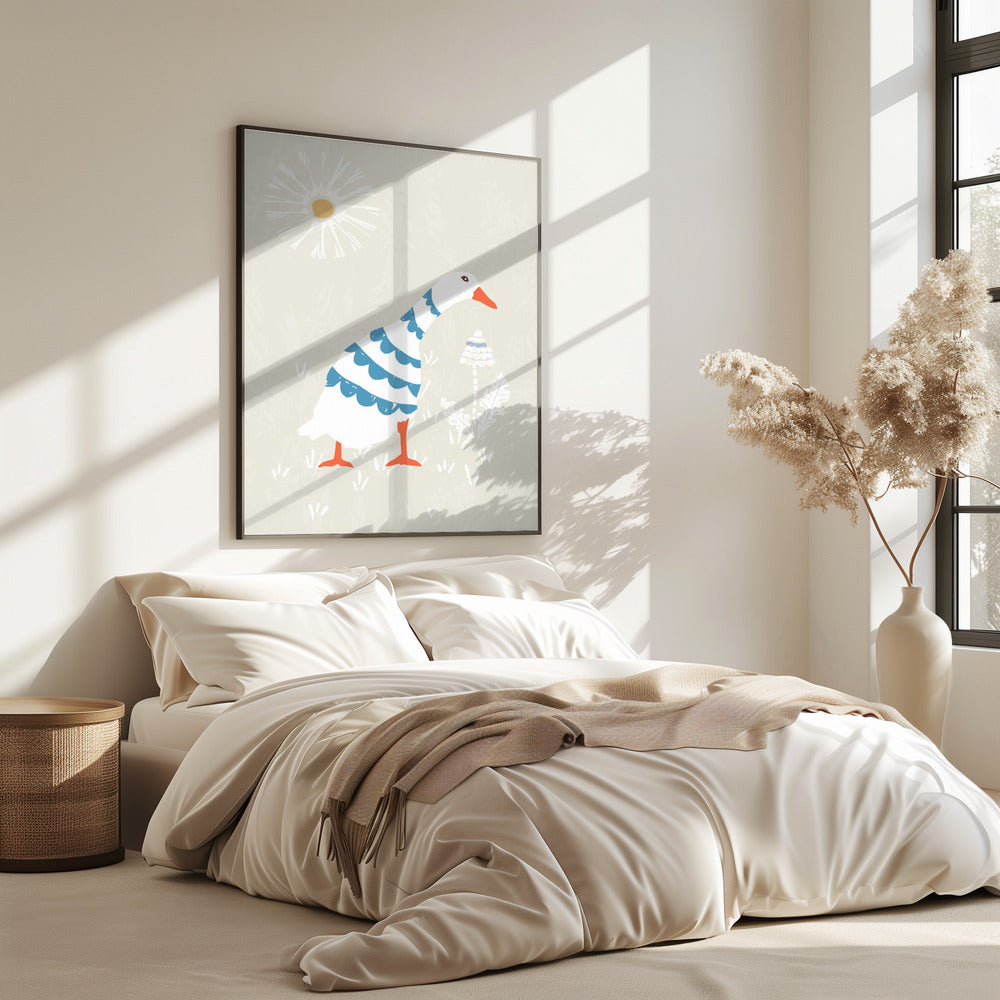 Goslings In The Sunshine | Poster