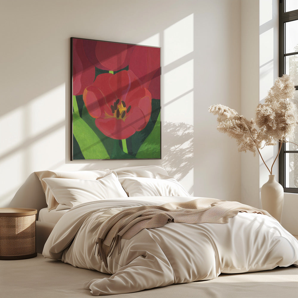 Liten Röd Tulpan | Poster