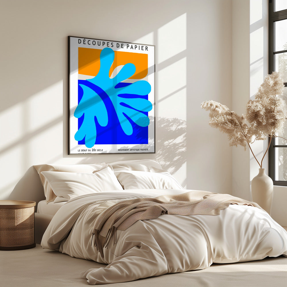 Blue Splash Forms | Poster