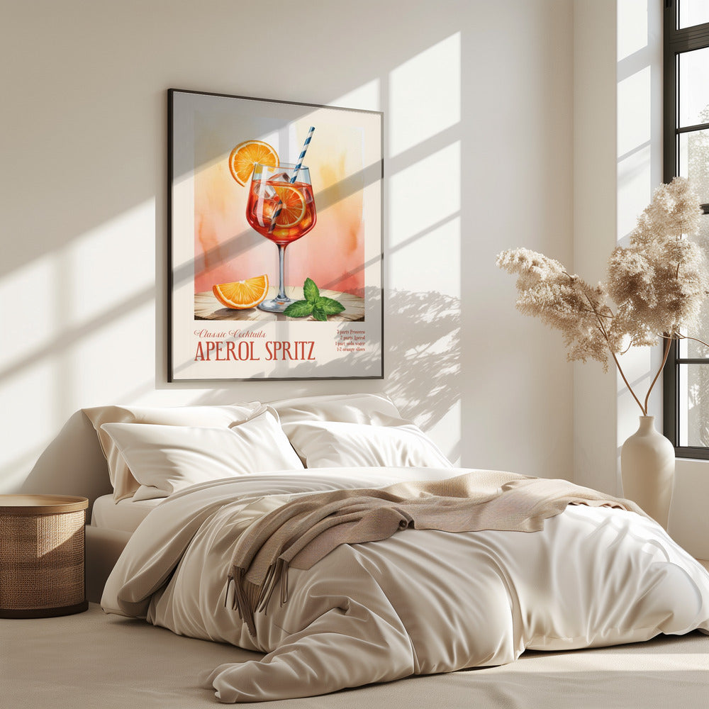 Classic Cocktails - Aperol Spritz | Poster