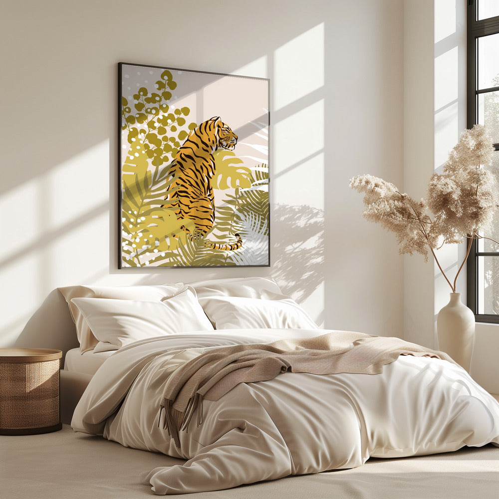 Tiger By Cats and Dotz 30 X 42 Inches | Poster