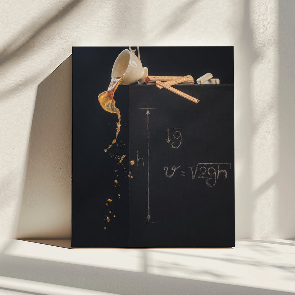 A study with free fall | Canvas