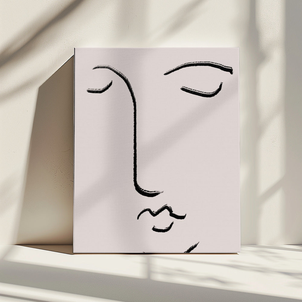 Closed Eyes | Canvas