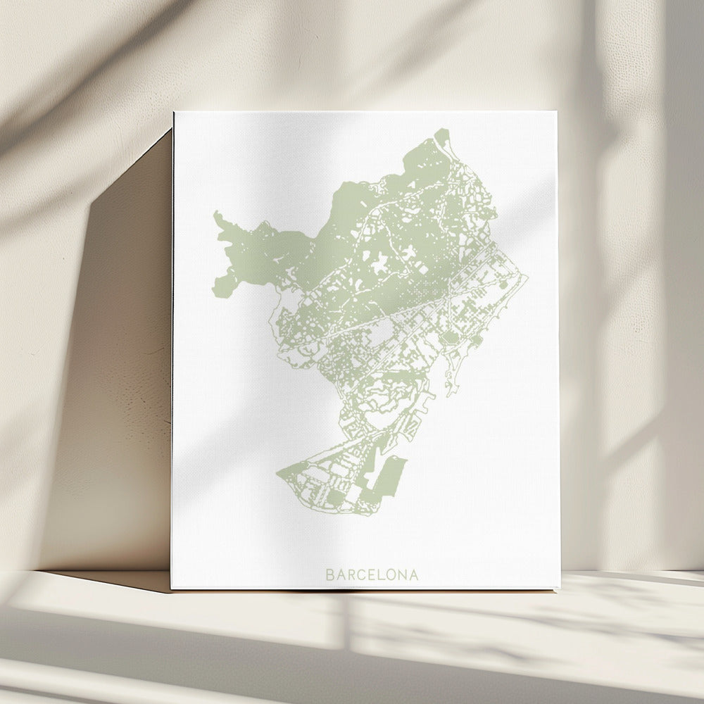 Barcelona Map | Canvas