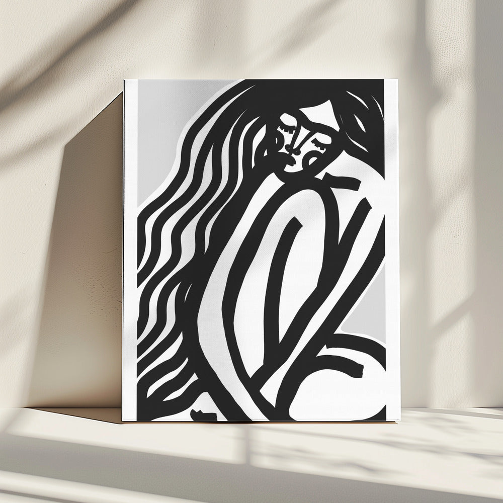 Flowing Contours | Canvas