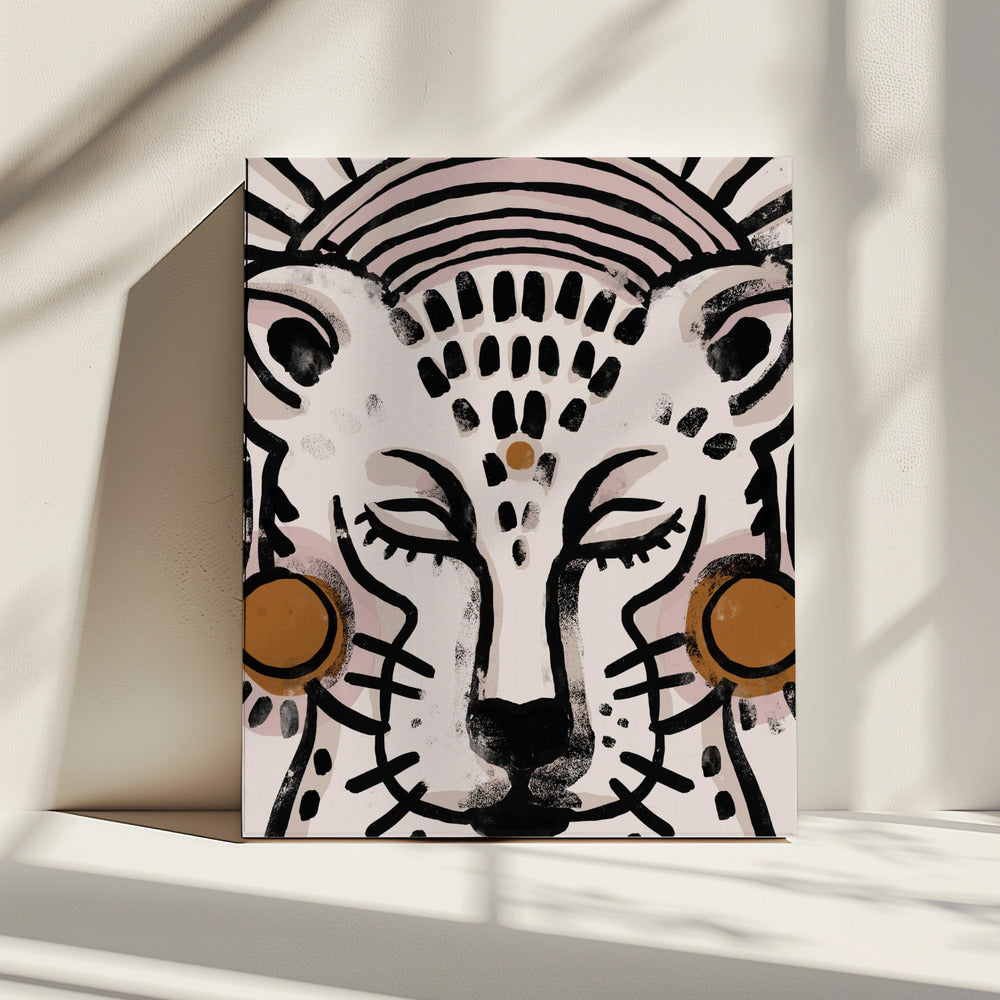 Leopard's Tranquility | Canvas