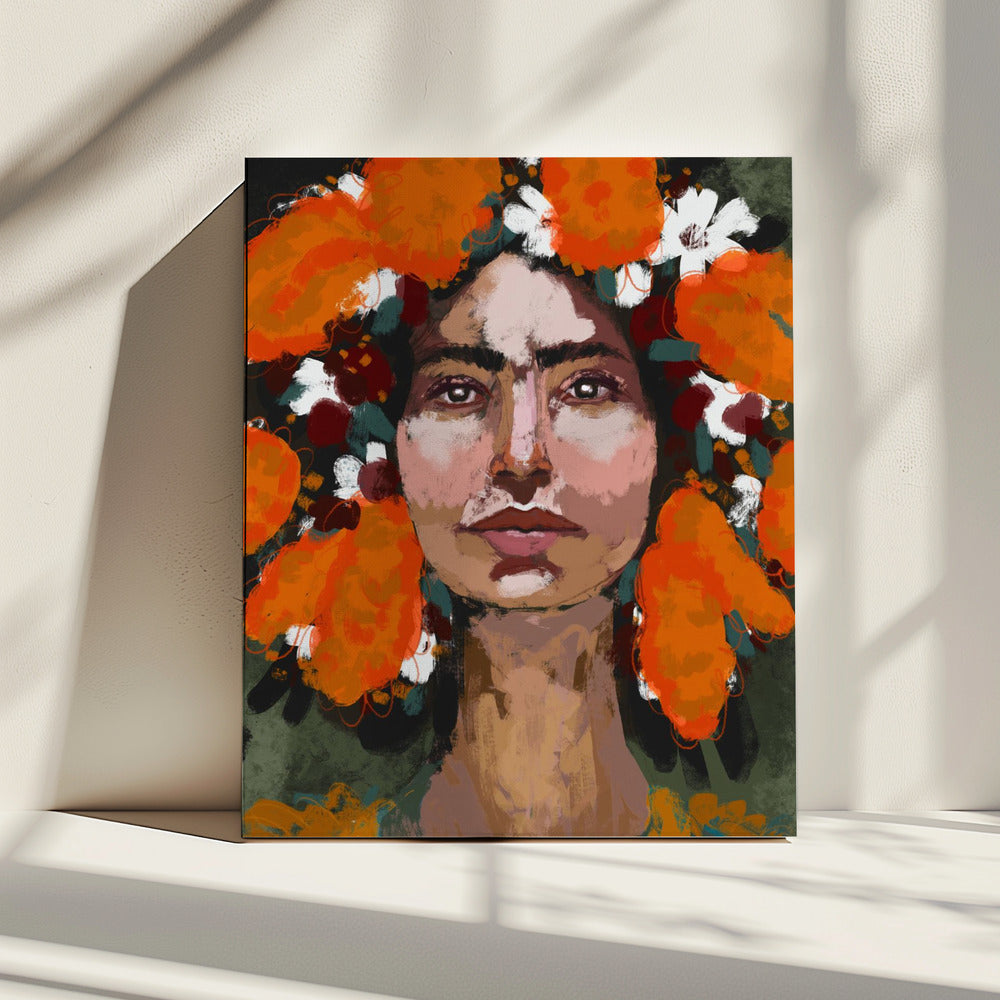 Vibrant Gaze | Canvas