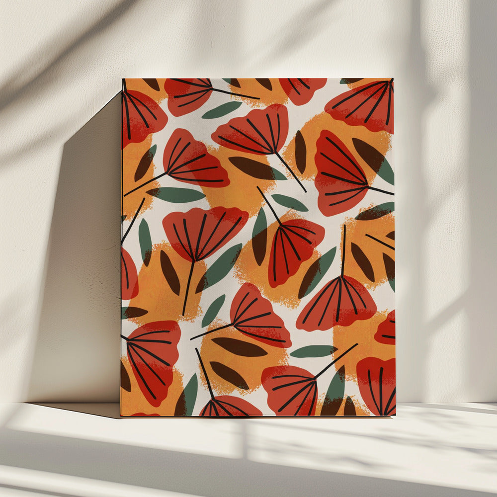 Autumn Leaf Dance | Canvas