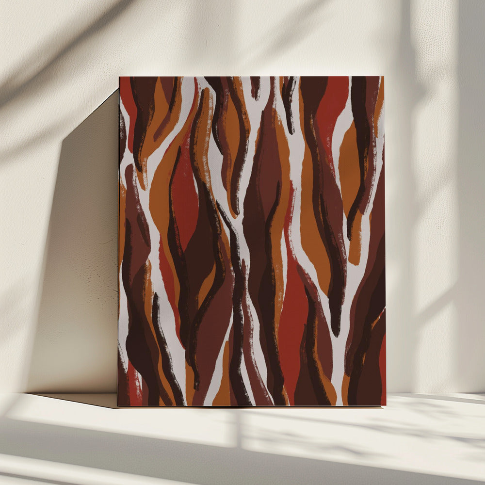 Earthy Waves | Canvas