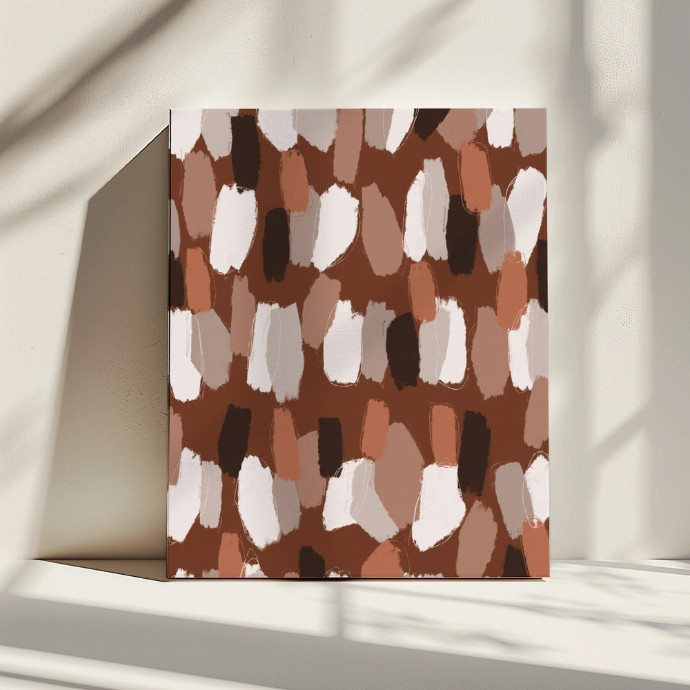 Earthy Brushstrokes | Canvas