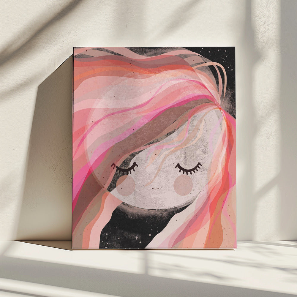 Dreamy Moon Whispers | Canvas