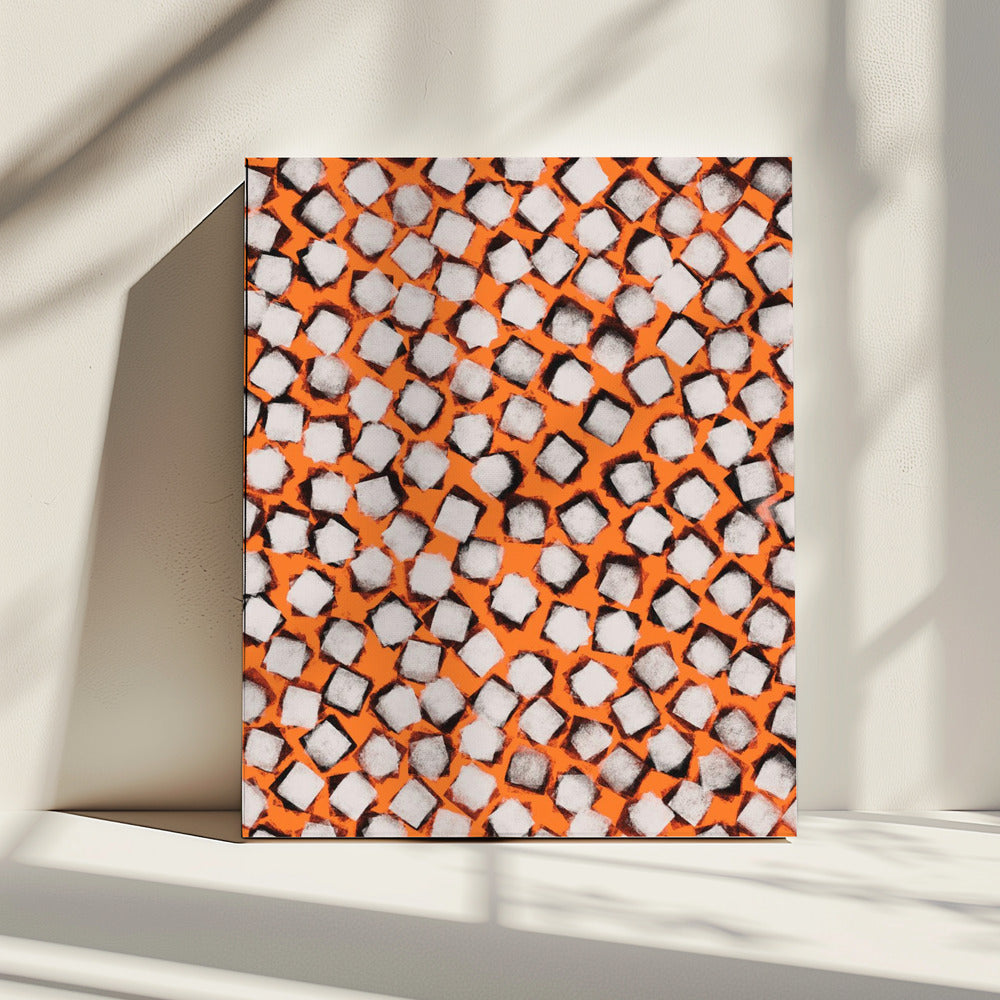 Vibrant Cubes | Canvas
