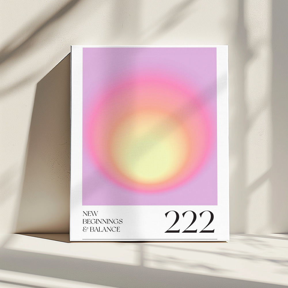 Gradient with Soft Pink and Yellow Hues | Canvas