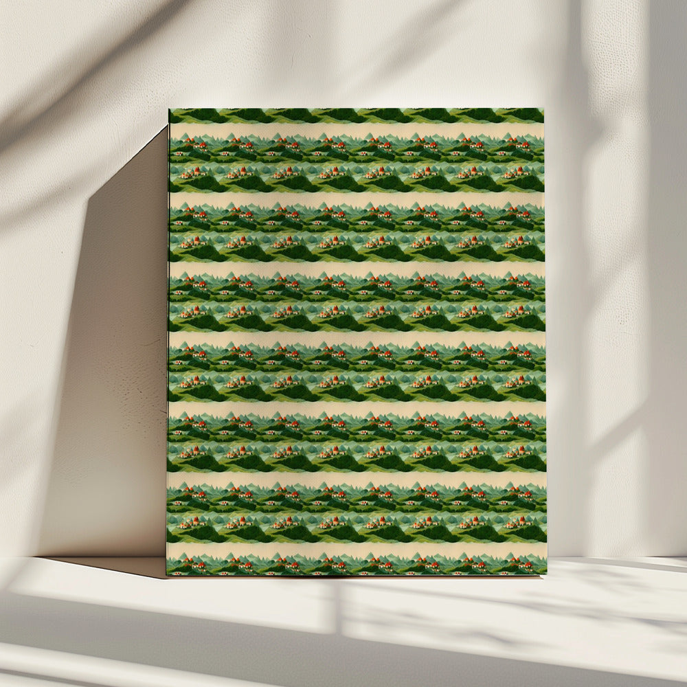 Endless Green Hills | Canvas