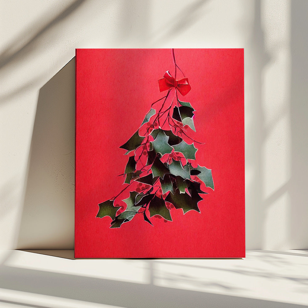 Holly's Bright Charm | Canvas