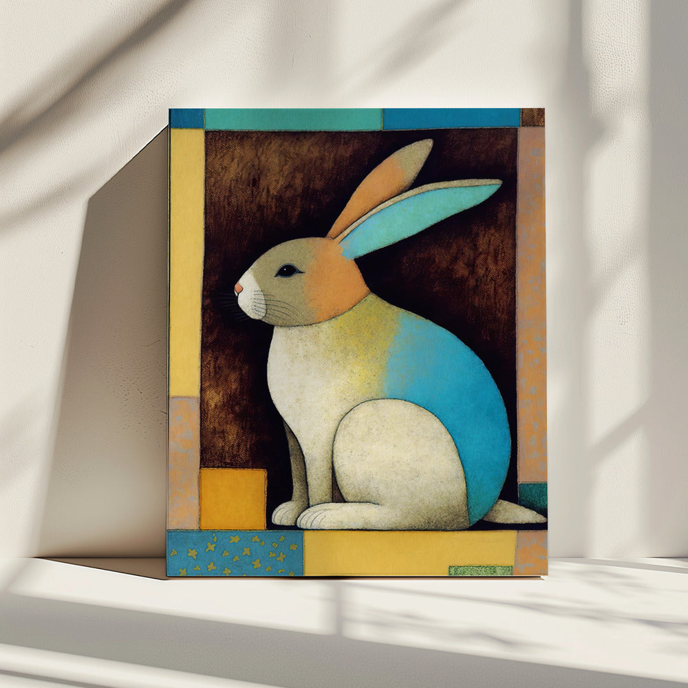 Colorful Rabbit Dream | Canvas