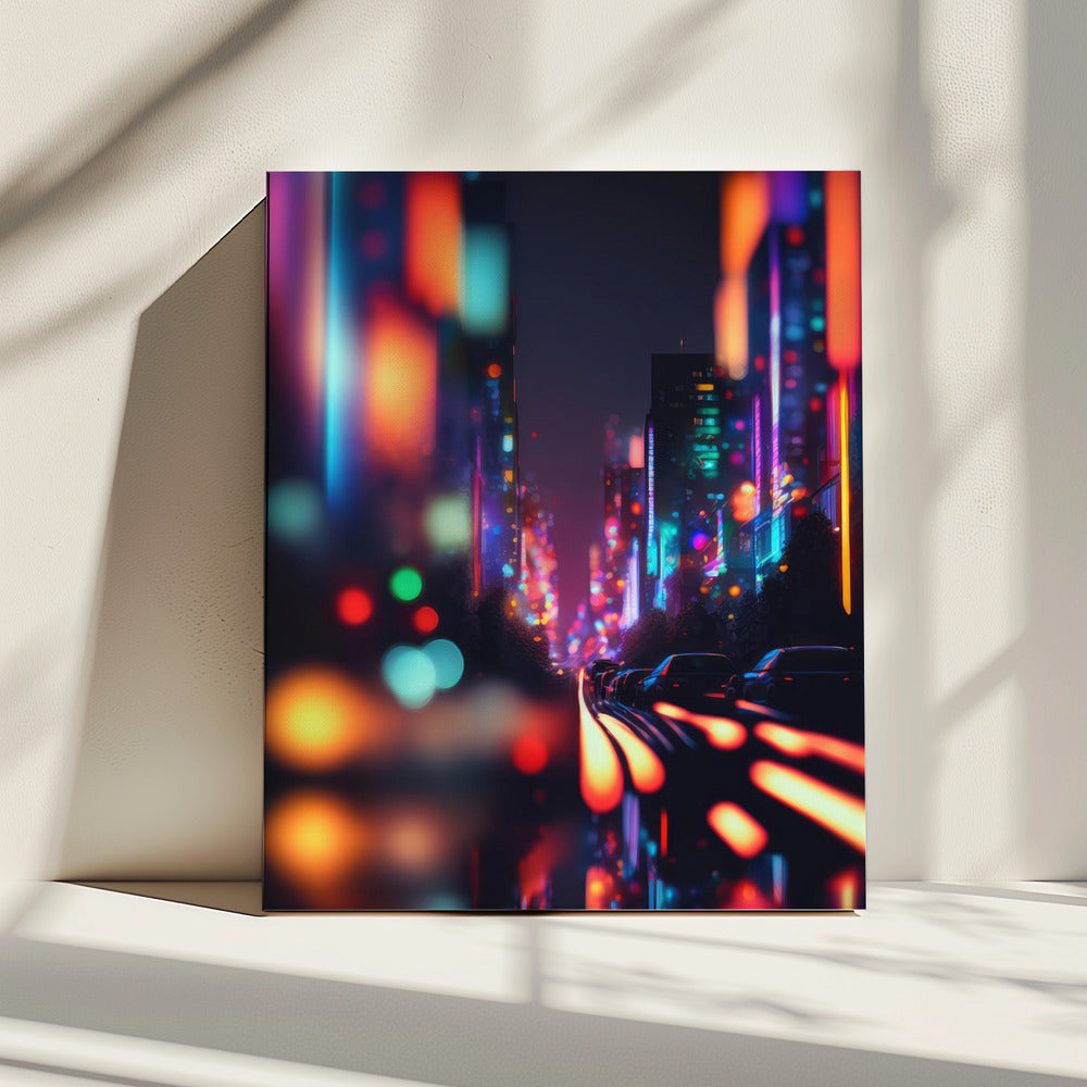 Neon Dreamscape | Canvas