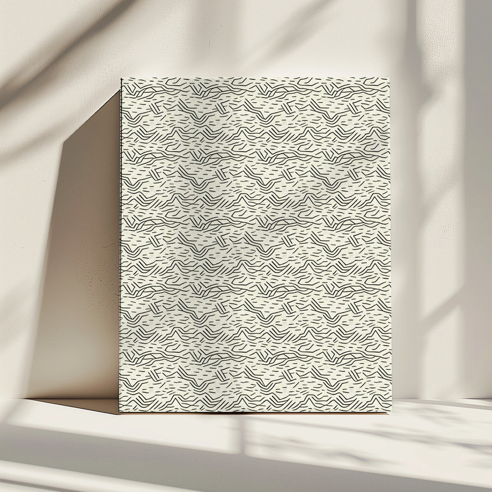 Linear Wavescape | Canvas