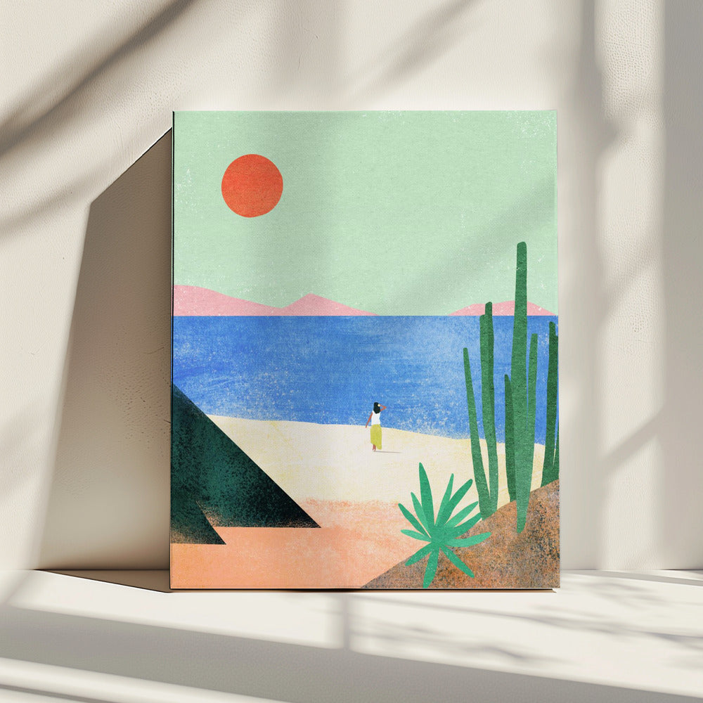Beach Girl ii | Canvas